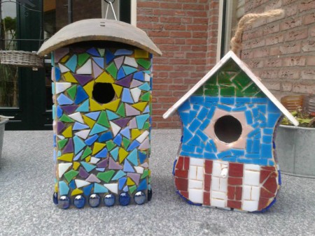 Viogelhuisjes die nog gevoegd moeten worden